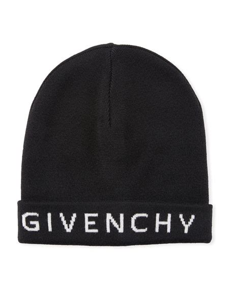 men givenchy hat|givenchy gs knit beanie sn42.